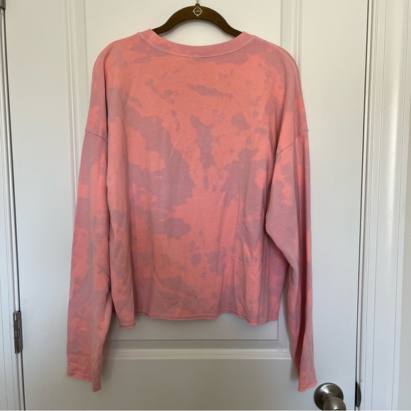 Wild Fable XS Tie Dye Pink and Purple Crewneck Sweatshirt - Picture 2 of 4